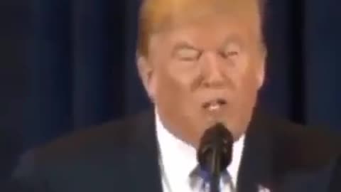 Donald Trump speaking