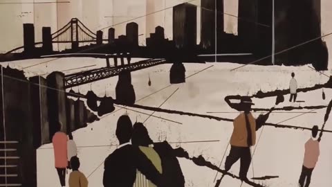 artistic journey with realistic oil and acrylic paintings but later transitioned to abstract art.