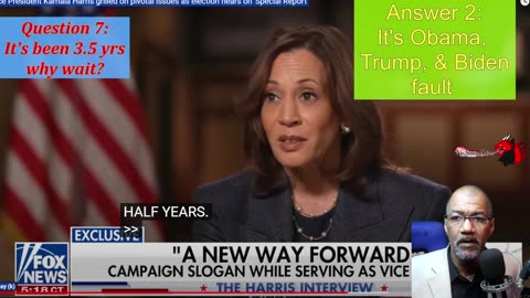 Deep Dive Reaction: #KamalaHarris vs Bret Baier on FOX News Interview
