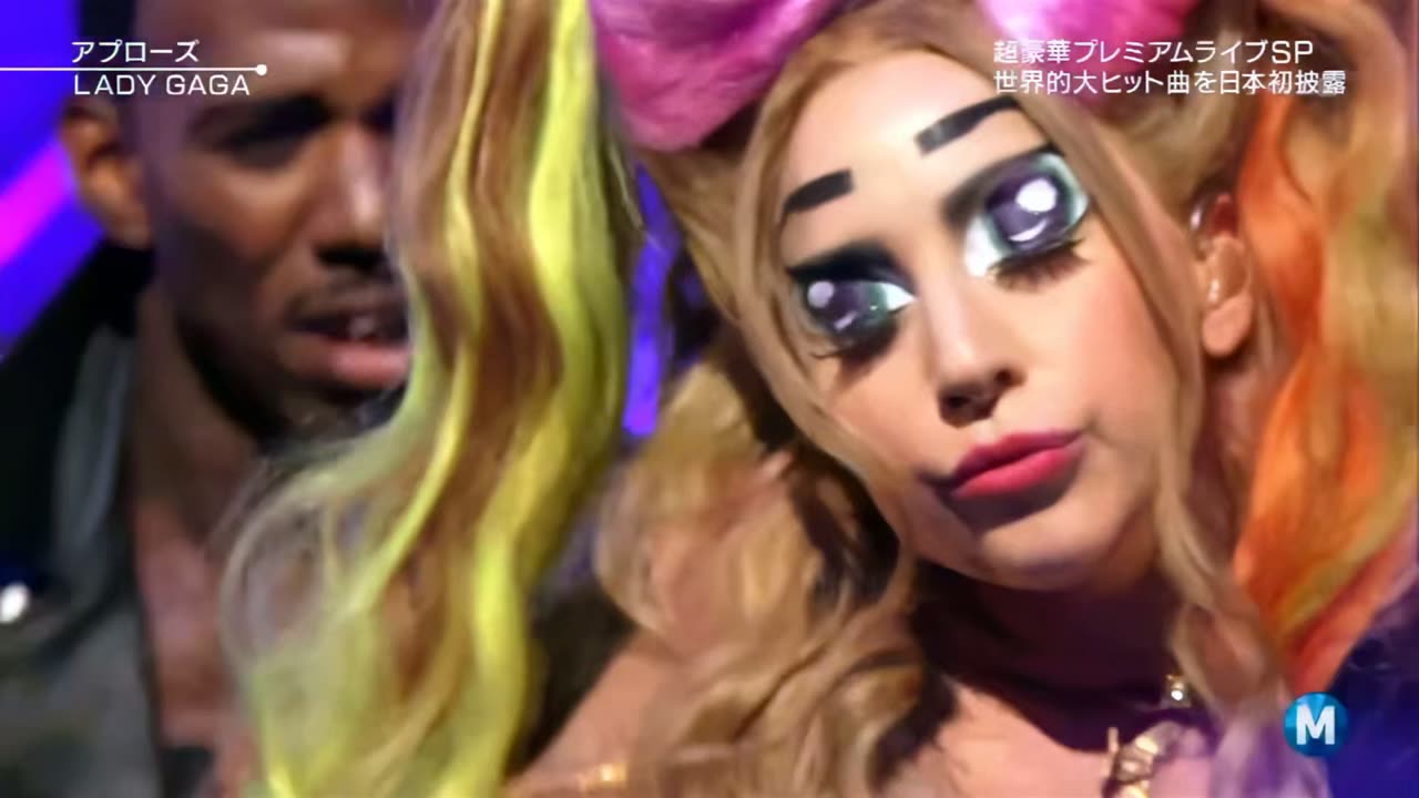 Lady Gaga Applause - Music Station Live Remastered