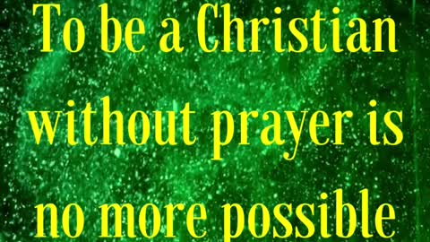 CHRISTIAN QUOTE.. Martin Luther Said...