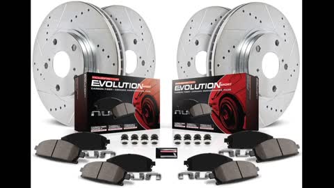 Review: Power Stop KOE4466 Autospecialty Front and Rear Replacement Brake Kit-OE Brake Rotors &...