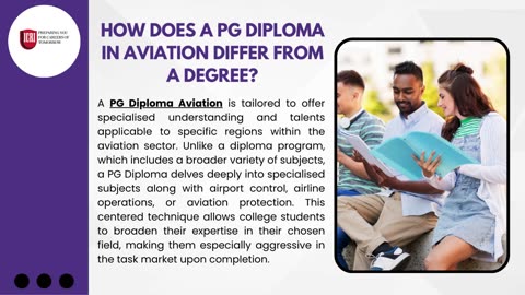 How Does a PG Diploma in Aviation Differ from a Degree?