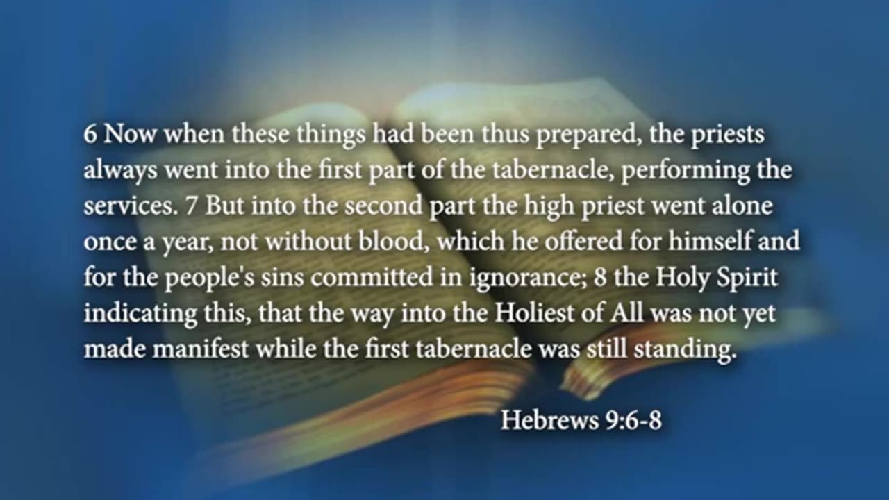 Exodus 40:1-38, The Jews Build the Tabernacle – Part 3