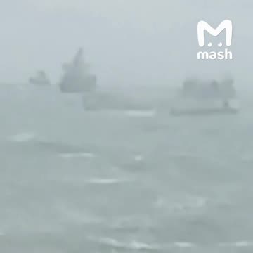 Oil tanker breaks apart in the Black Sea