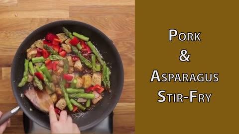 Pork & Asparagus Stir-Fry