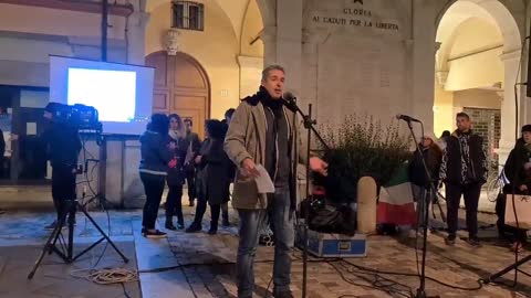 Rimini #nogreenpass 06/11/2021 - Video 2 di 2 - Iuri Gaudi, consulente associazione sportiva