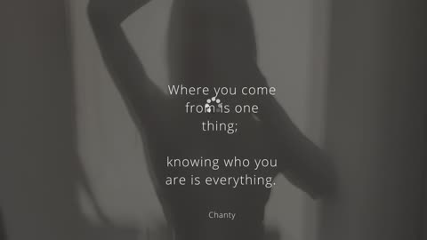 Where you come from
