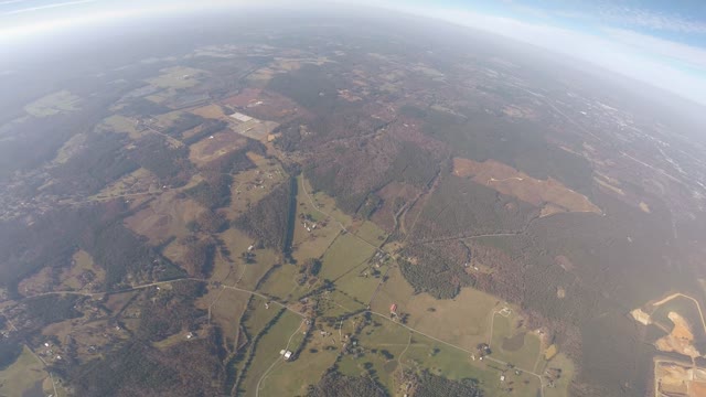 Skydiving Santa