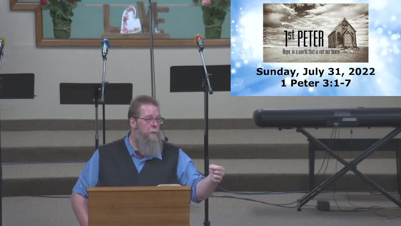 Sunday Service at Moose Creek Baptist Church 7-31-2022