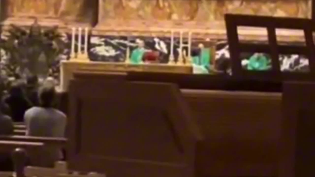 Catholics sacrifice Jesus on an altar | this is evil