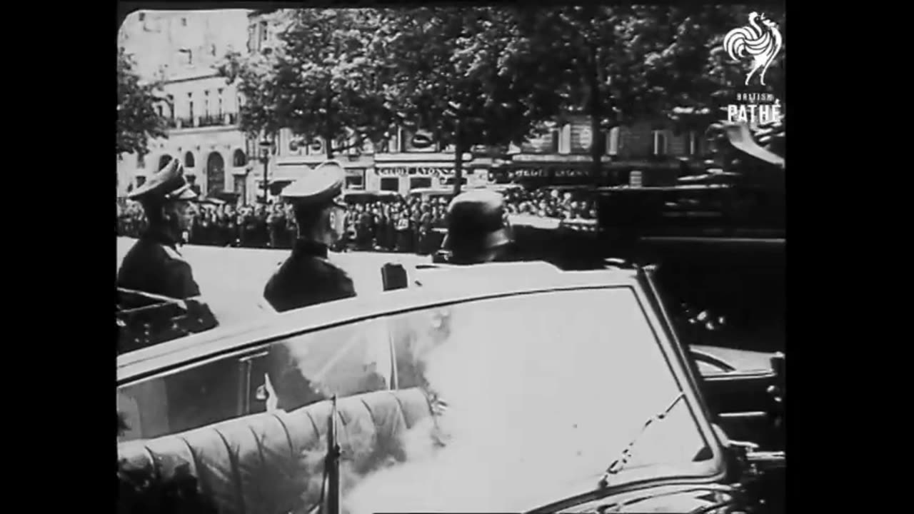 German Army Enters Paris - After Dark Music Video