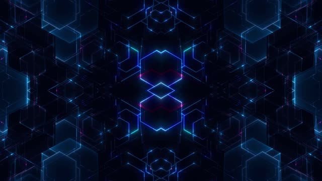 meditation relaxation bleu abstract forms loop 30 min