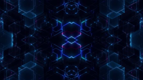 meditation relaxation bleu abstract forms loop 30 min