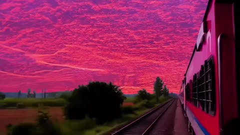 The sunset is so beautiful, I miss you so much. #sunset