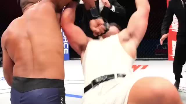 Getting knocked out by a heavyweight champion #ouuff