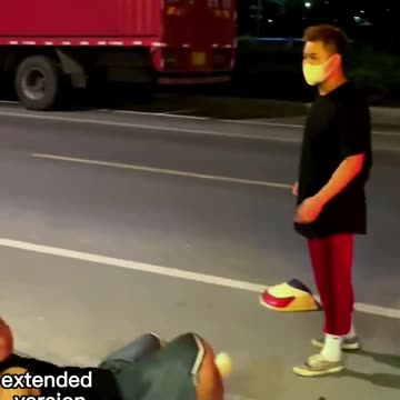 Chinese kung fu, actual street fighting, please do not imitate dangerous moves.