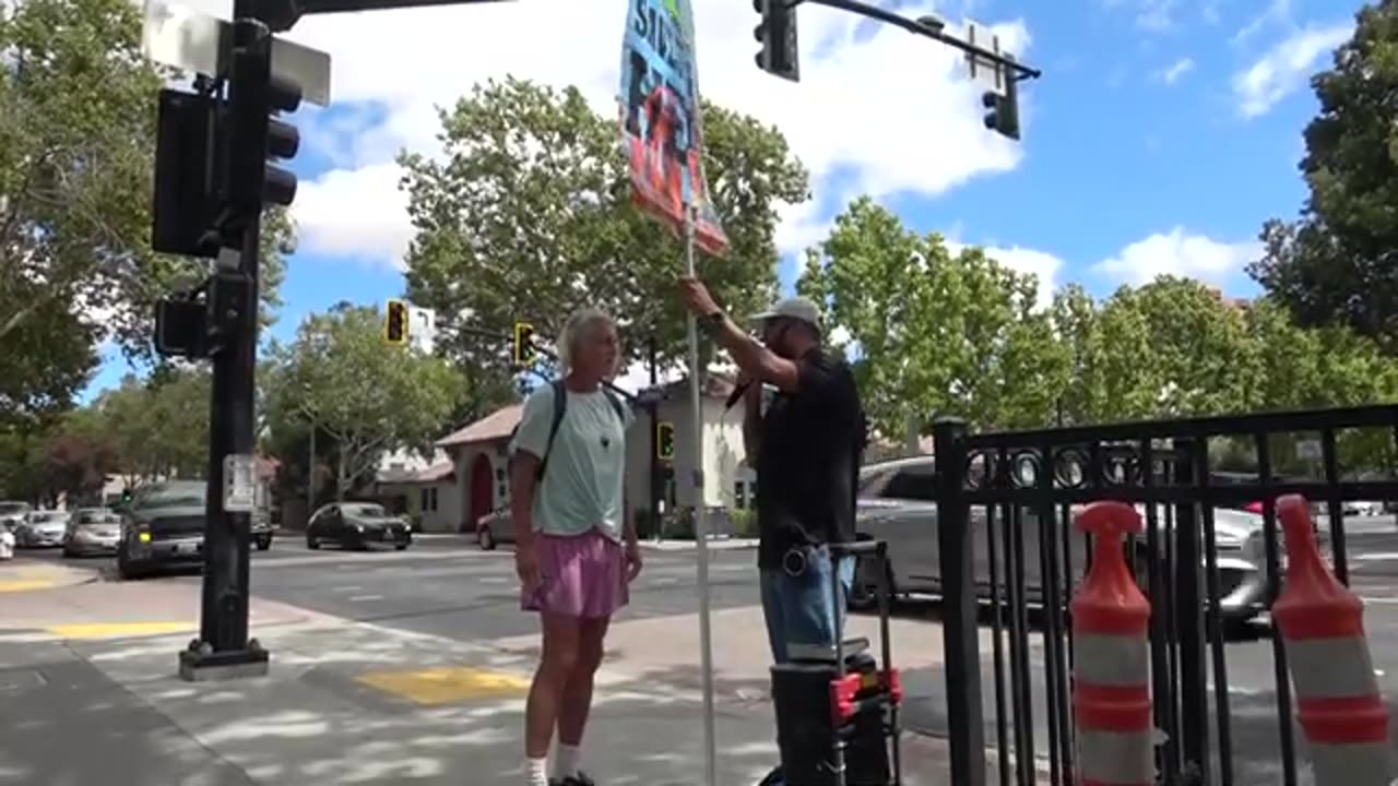 Backslidden preacher trying to sneak into Pride 🌈 event