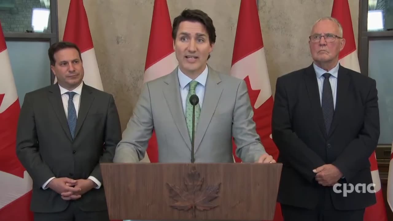 Trudeau gets defensive when asked his not telling Canadians about foreign interference