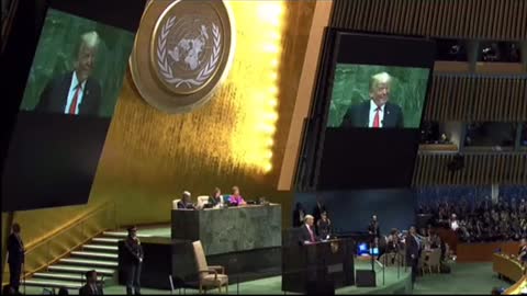 Trump Gets “Laughed ”At on UN Assembly
