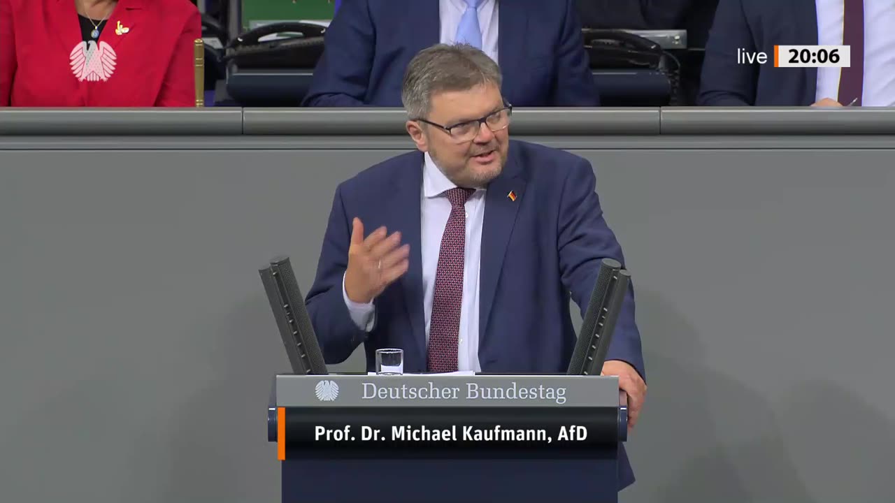 Prof. Dr. Michael Kaufmann Rede vom 16.10.2024 – Änderung des Befristungsrechts für die Wissenschaft