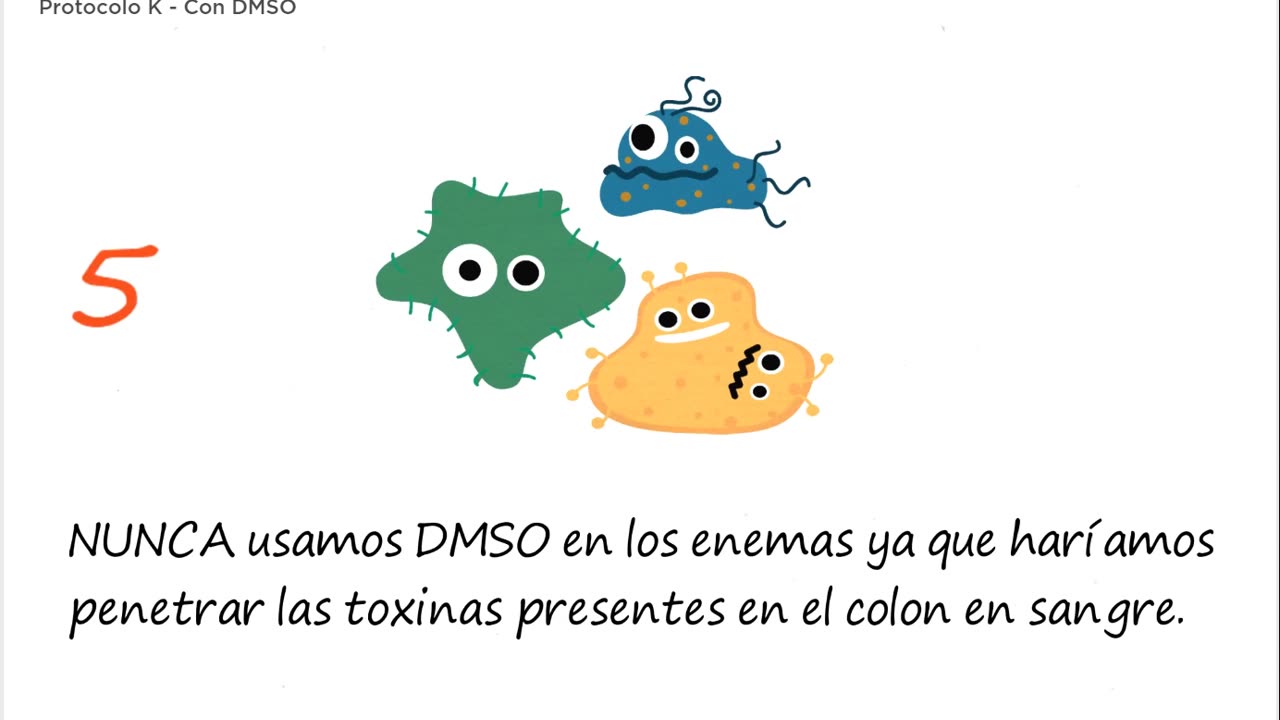 Protocolo K con dmso