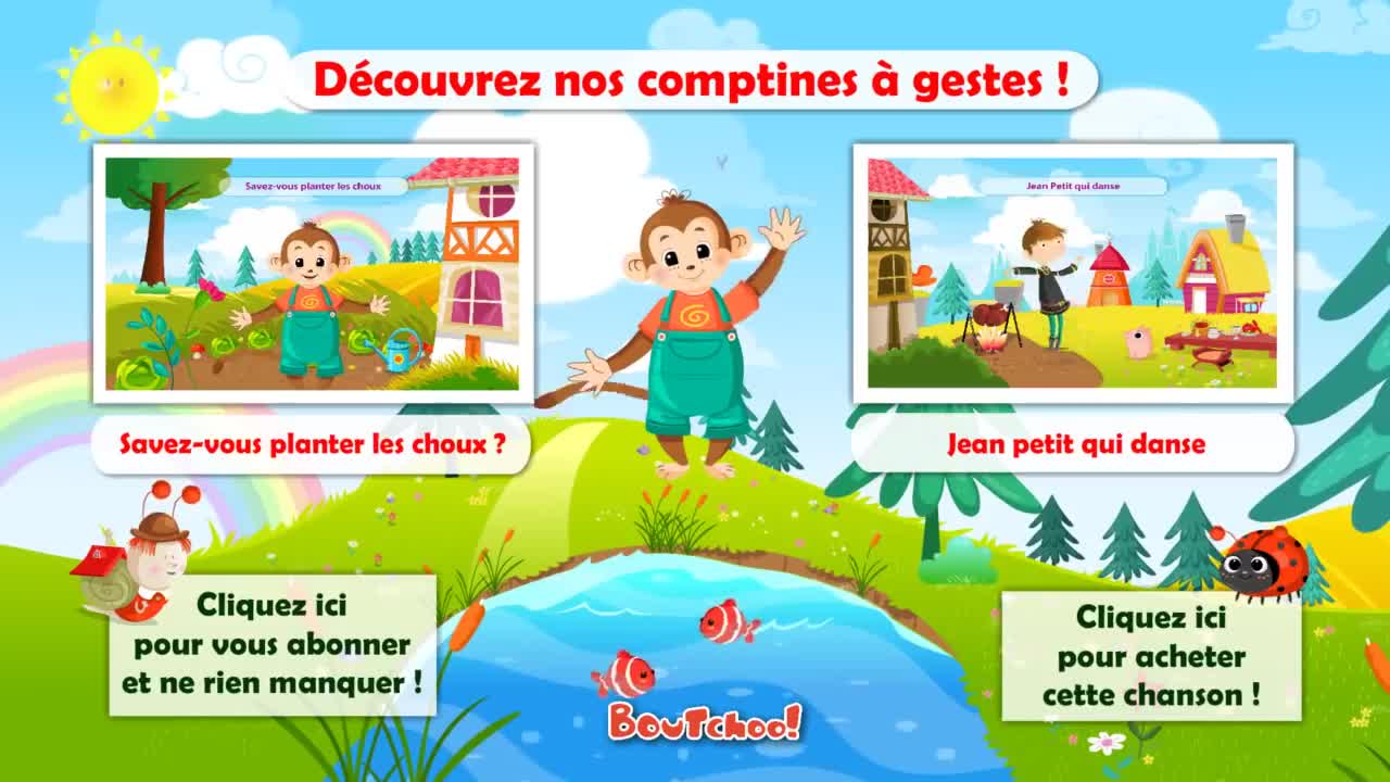 Vole_ vole_ vole papillon - Comptine avec gestes
