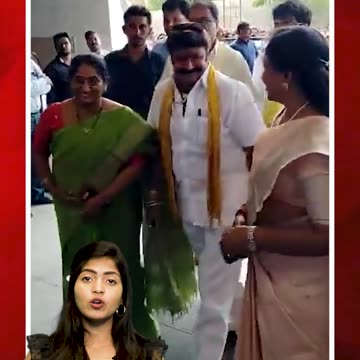 బాలయ్య కాళ్లకు నమస్కరించిన హోంమంత్రి #anitha touches #balakrishna #feet #viralvideo | FBTV NEWS