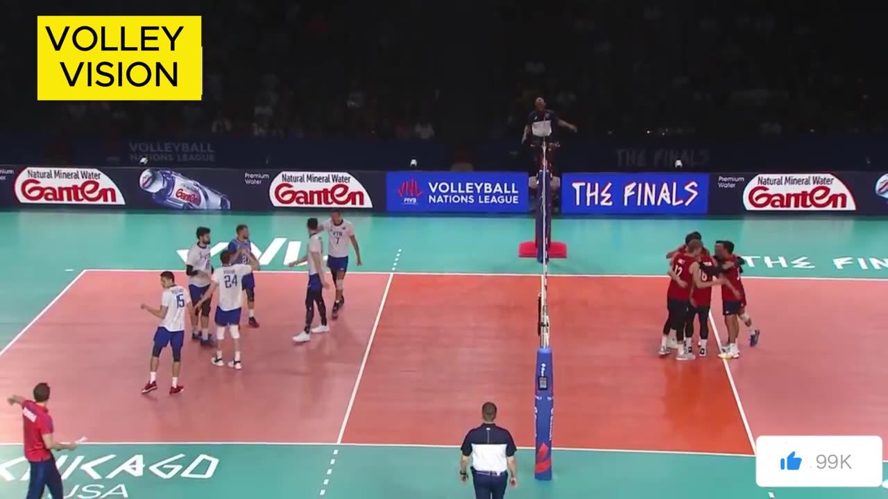 USA VS RUSSIA VOLLEYBALL MATCH