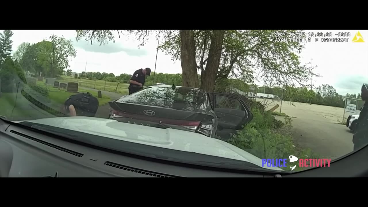 Wild Dashcam Video Shows Columbus Police Chase With 2 Teens in Stolen Hyundai