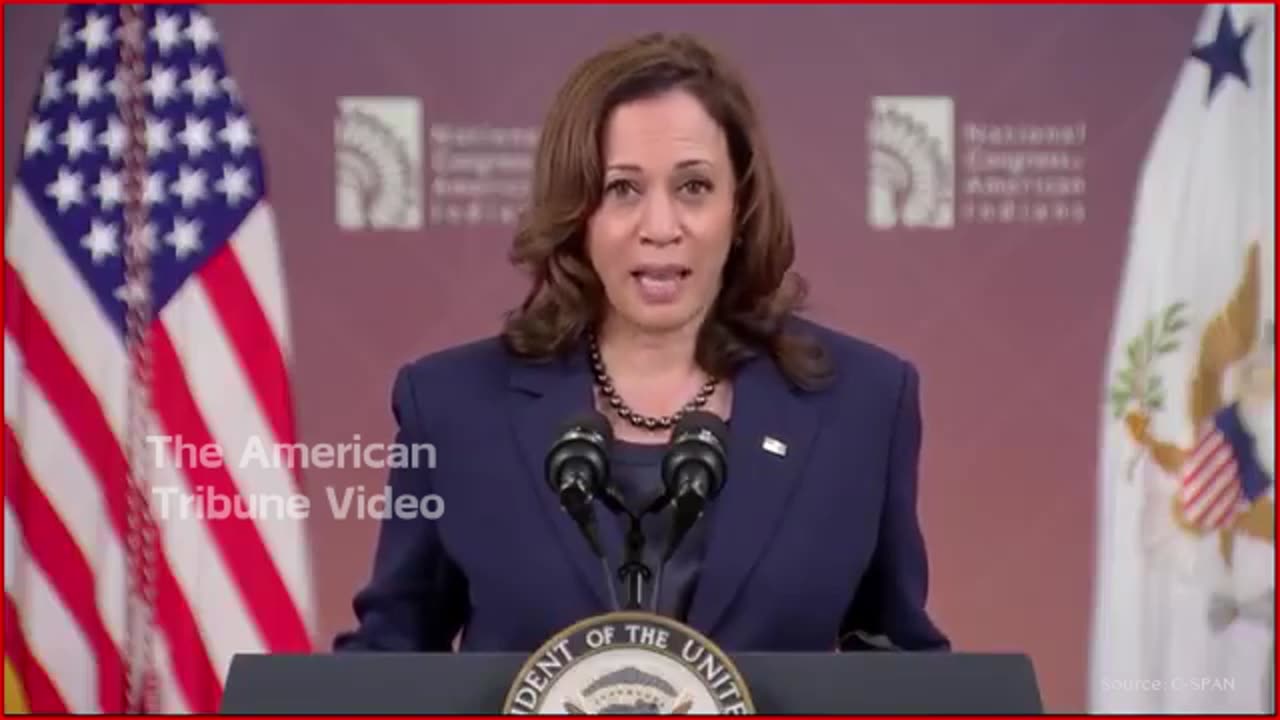 Watch: Resurfaced Video Shows Kamala Slamming Columbus Day, "Stealing Land"