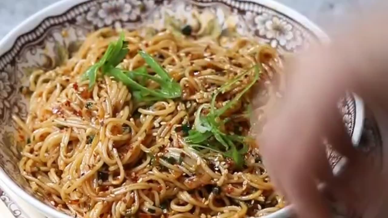 Making pasta in a traditional way