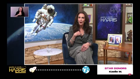 Lynda Carter's Inspiring Speech | Geeks and Nerds- I had to put in the Salute! Peace.