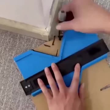 Contour Gauge Cutting Template