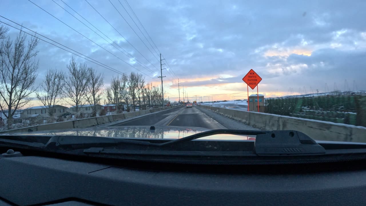 Go Pro Ride Along, East Oregon HWY from I84 in Idaho towards HWY 20