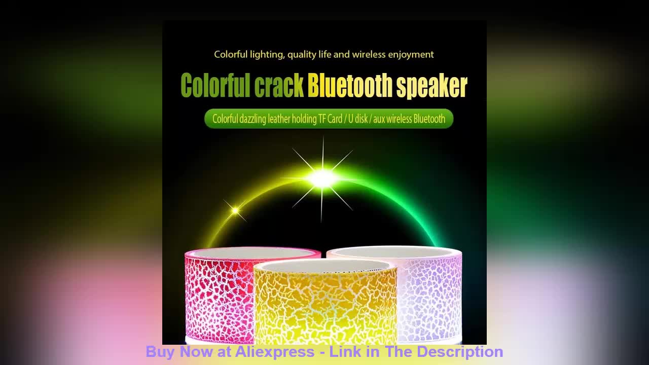 ☄️ Wireless Caixa De Som Bluetooth Speaker Portable Music Sound Box Mini Blutooth For Subwoofer