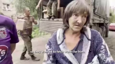 A resident of Popasnaya: Ukraine military shot dead her only son.