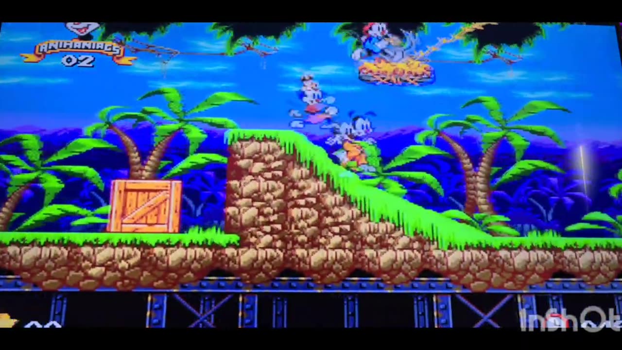 The animaniacs sega gameplay and review