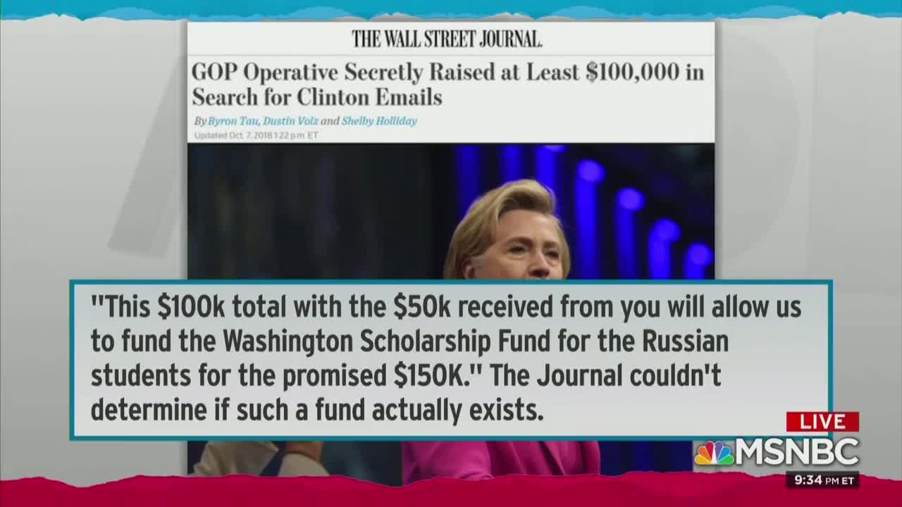 Joy Reid: Mysterious GOP operative suddenly kills himself while searching for stolen Hillary emails