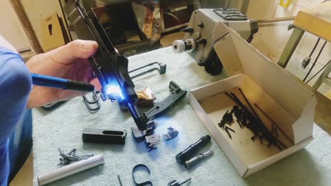 VZ61 Scorpion Upper receiver assembly