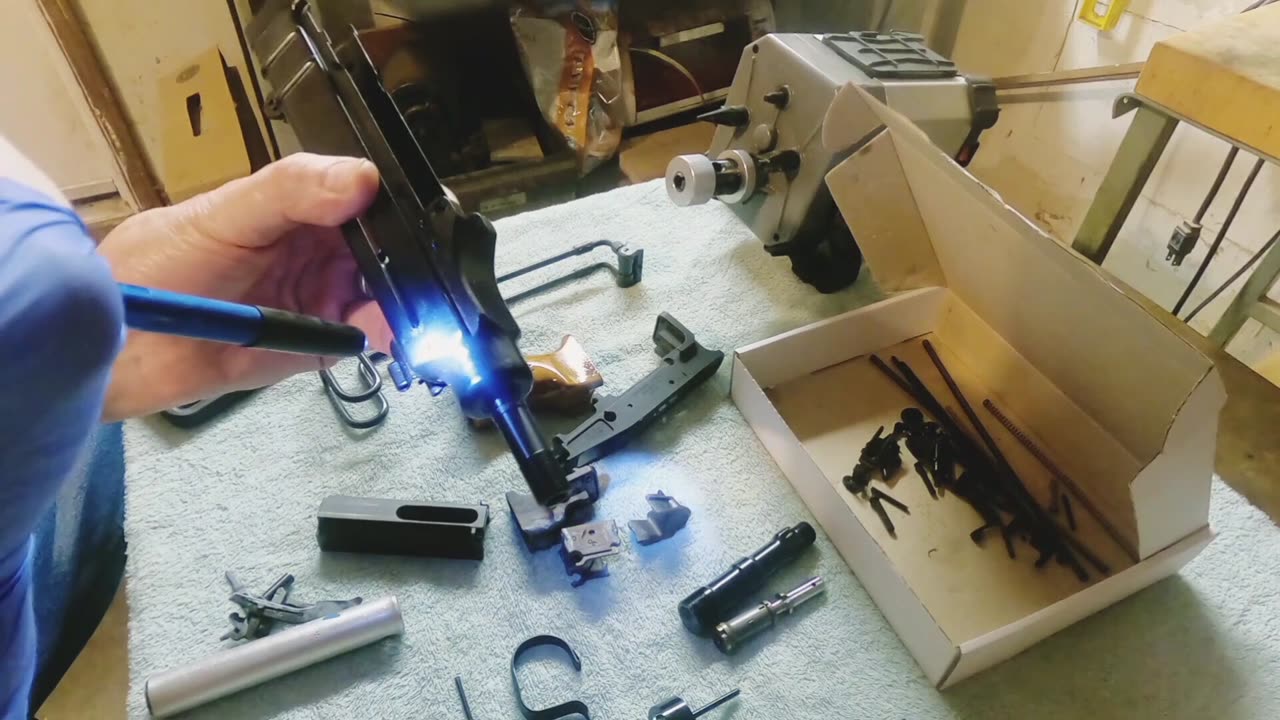 VZ61 Scorpion Upper receiver assembly