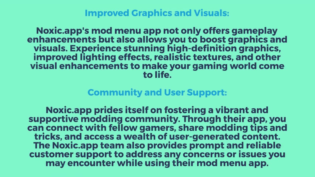 Stay Ahead of the Game: Embrace Innovation with Noxic Mod Menu App