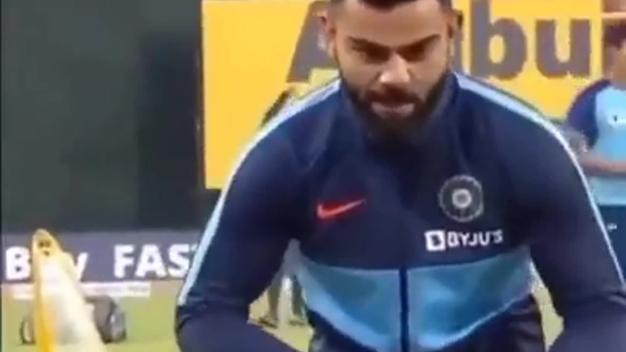 Virat Kohli 😂😂😂 ! | guess who is he mimicking ? | Cricket funny video | watch till end 😂 #Shorts