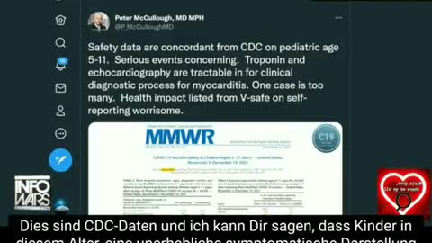 Dr. McCullough: Studie beweist, dass Kinderherzen durch COVID-Impfstoff zerstört wurden !!!!!