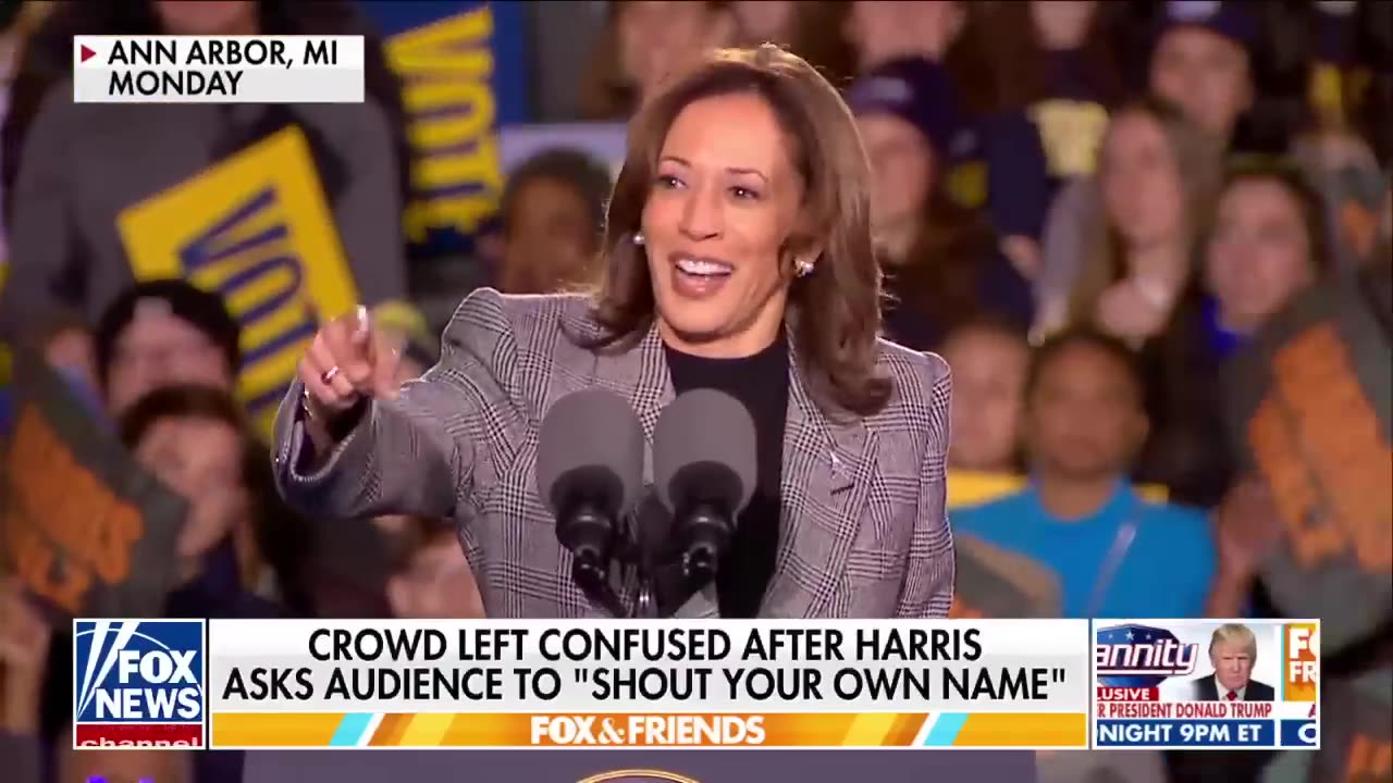 Kamala Harris' 'cringy' moment on the campaign trail 'Ouch'