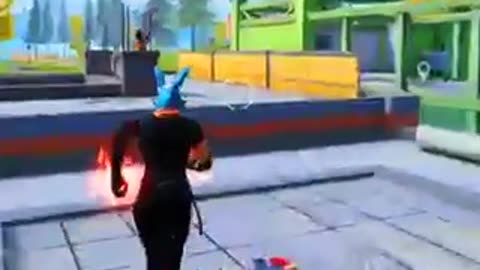 Lulli gun in free fire free fire funniest moments free fire funny video #freefire #shorts