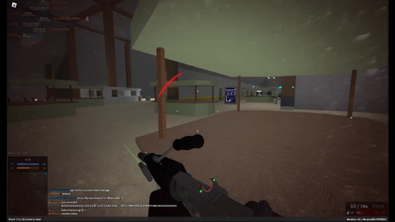 Getting destroyed on Phantomforces Roblox