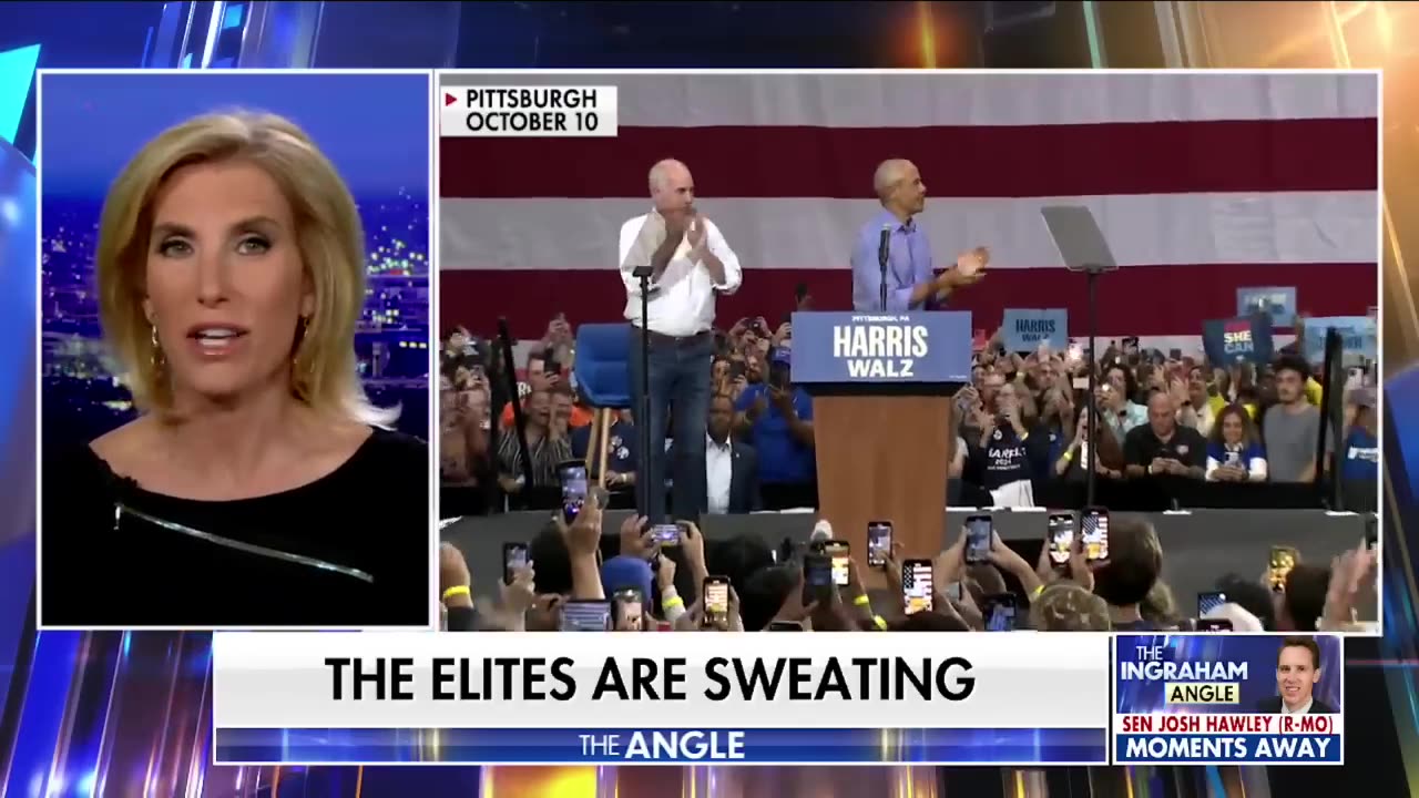 Ingraham Does Barack Obama seem 'thrilled' about supporting Kamala Harris