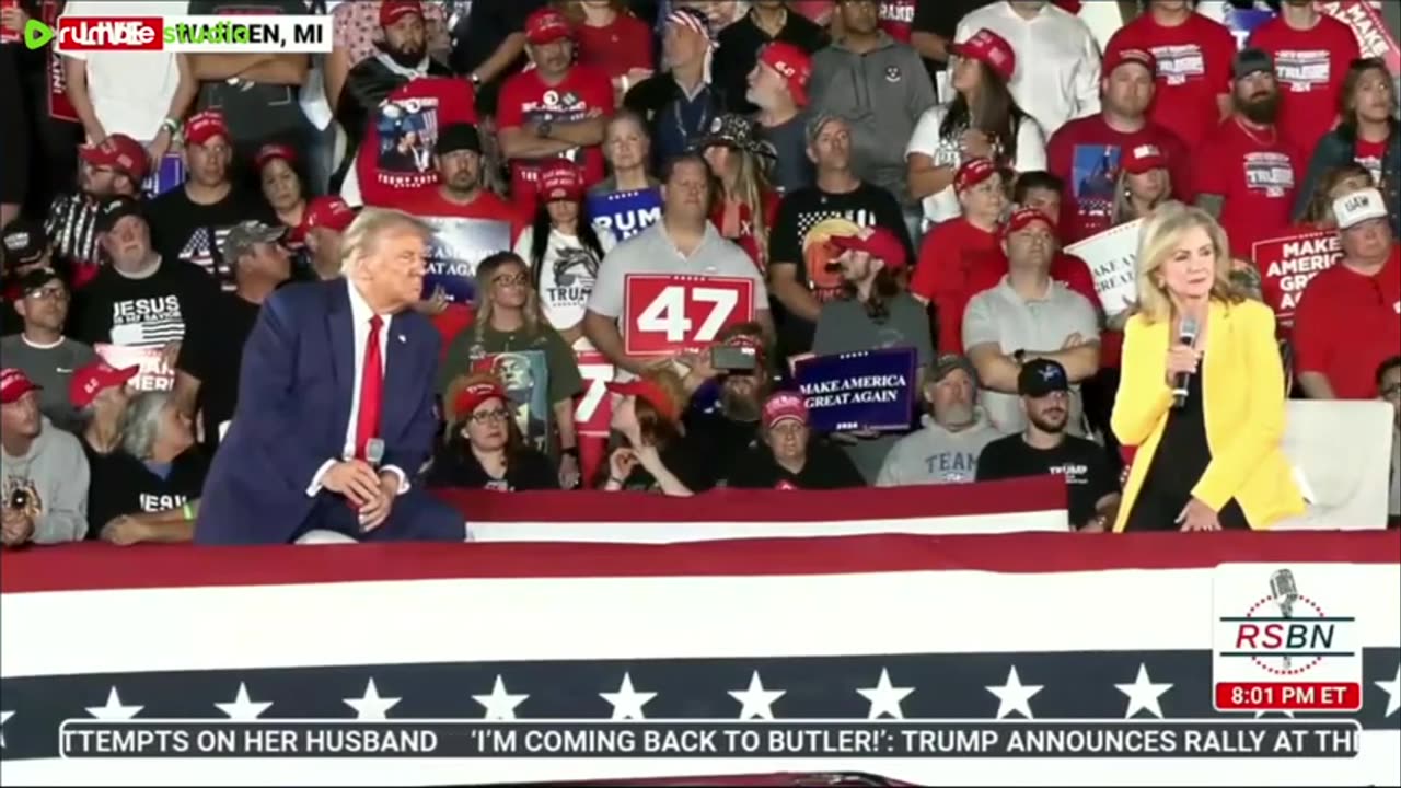 The NPC Show🔴LIVE: Trump Townhall LIVE from Michigan