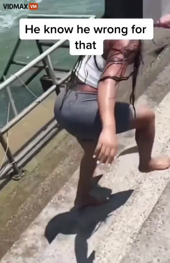 The Worst Boyfriend Ever Tosses His Woman Into A Lake As A Prank, She Almost Drowns